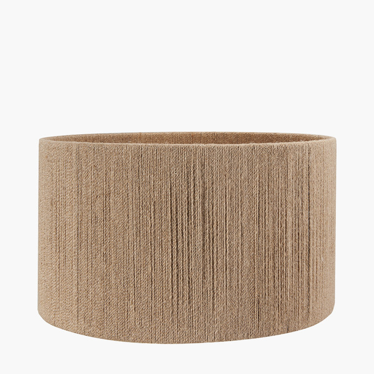 Longshore Tides 23Cm H Bamboo/Rattan Drum Lamp Shade ( Clip On ) in